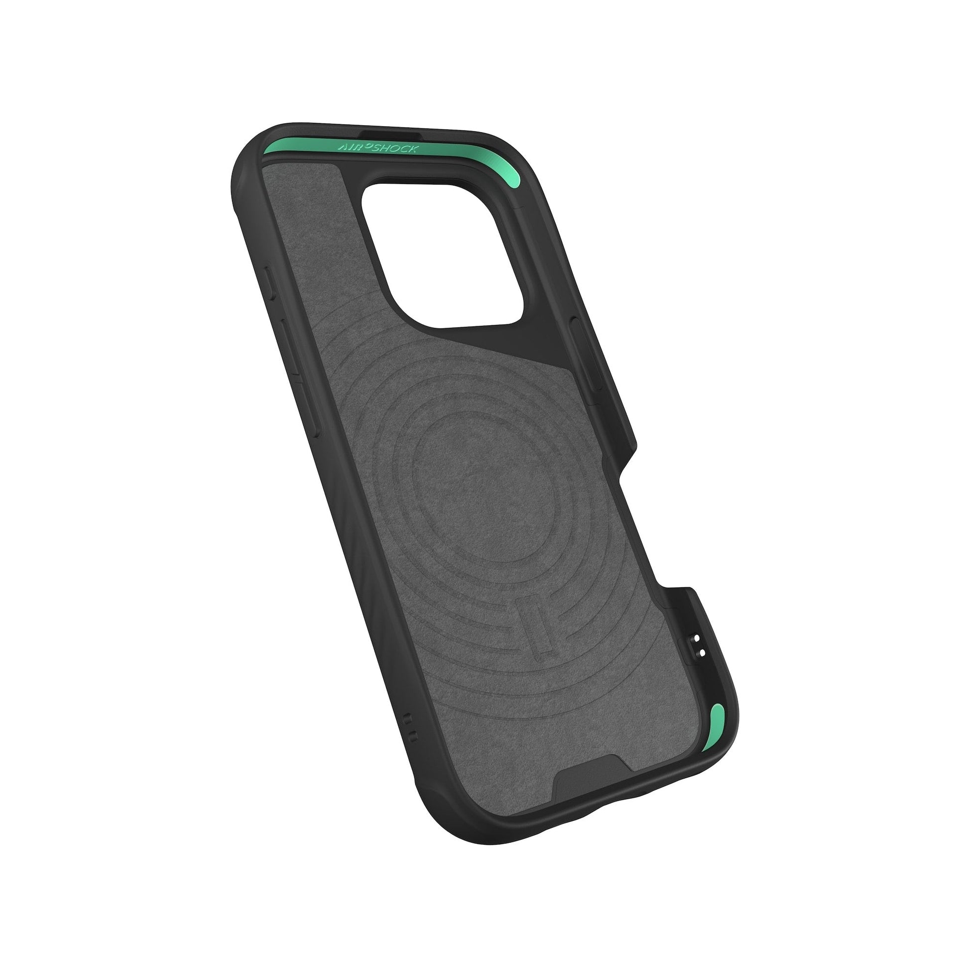 Black Leather Protective Phone Case - Limitless